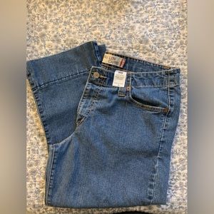 Womens jean capris